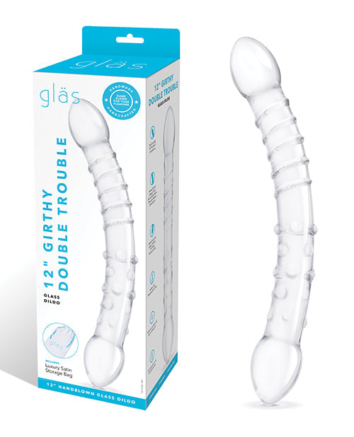 Glas Glas 12" Double Trouble Dildo