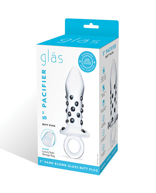 Glas Glas Pacifier Glass Butt Plug