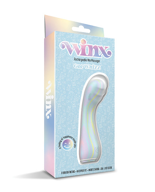 Winx WINX Gee Whiz Squishy Silicone Vibrator - Multi-Color