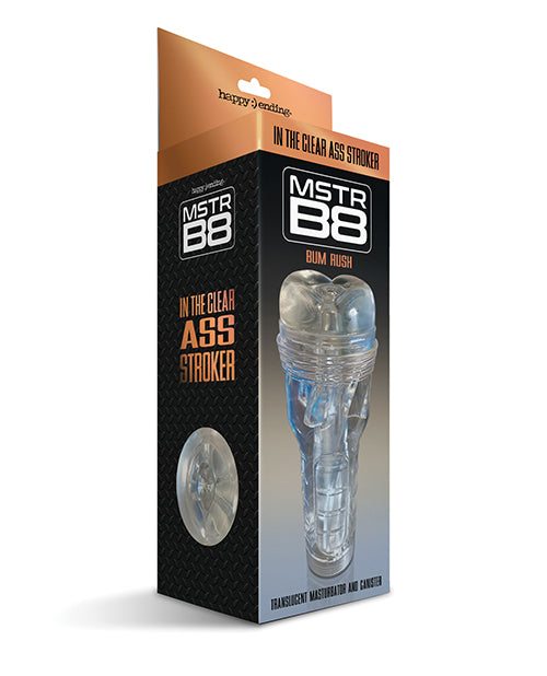 Happy Ending MSTR B8 In the Clear Anal Stroker - Clear