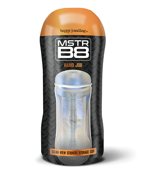 Happy Ending MSTR B8 Clear View Stroker - Clear