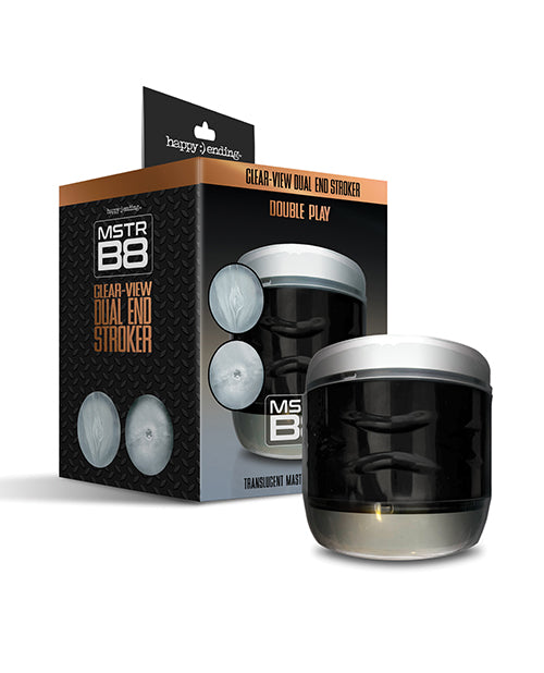 MSTR B8 MSTR B8 Double Play Clear-View Dual Ended Stroker