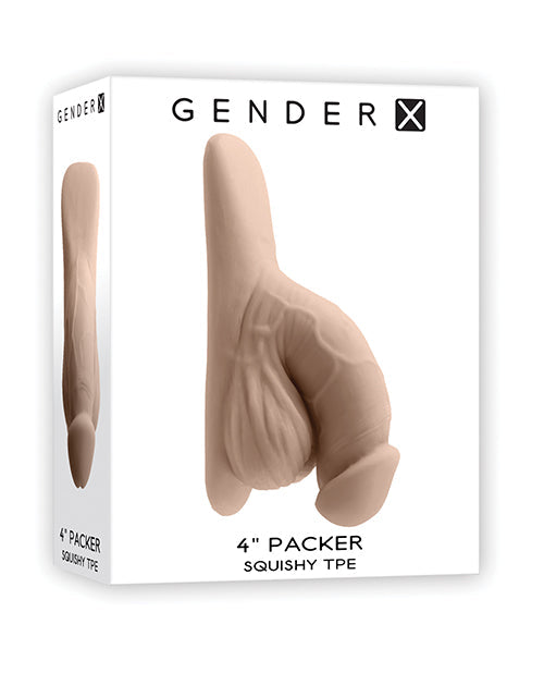 Gender X Gender X 4" Packer - Ivory