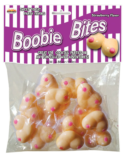 Hott Products Boobie Bites - Strawberry