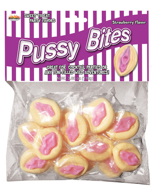 Hott Products Pussy Bites - Strawberry