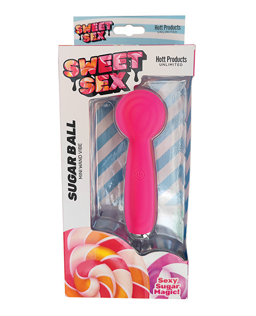 Sweet Sex Sweet Sex Sugar Ball Mini Wand Vibe - Magenta