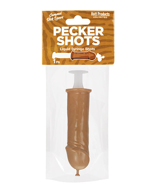 Hott Products Pecker Shot Syringe - Brown