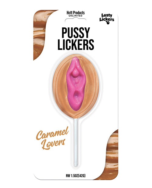 Hott Products Lusty Lickers Pussy Pop - Caramel Lovers