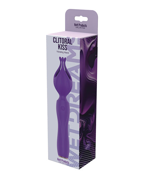 Hott Products Clitoral Kiss Vibe - Purple