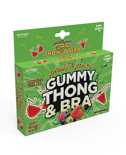 Sweet & Sour Sweet & Sour Gummy Thong & Bra