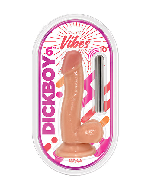 Dickboy Dick Boy Vanilla Lovers 6" Vibe Bullet