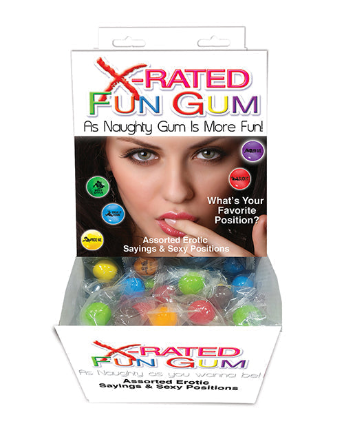 X-Rated Fun Gum Asst. 144 pc Display