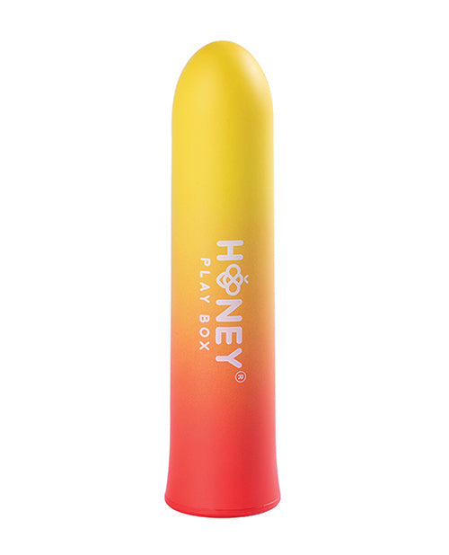 Honey Play Box Fantasy Color Gradient Bullet Vibrator - Yellow