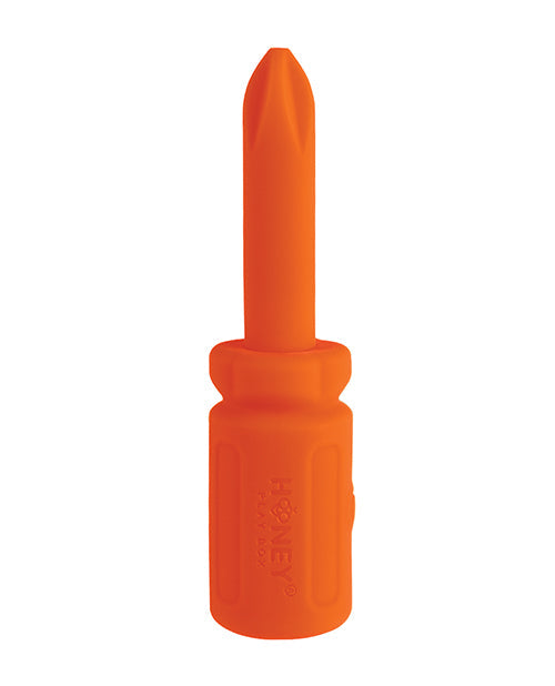 Honey Play Box Sensation Spike the Screwdriver Vibrator - Orange