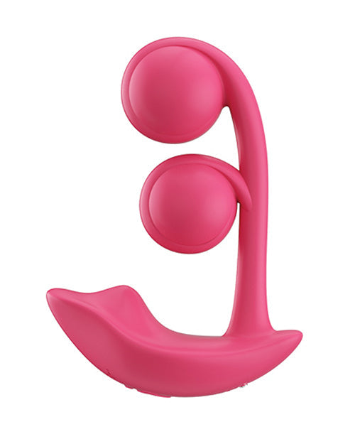 Honey Play Box Melody Twin Balls Clit & G-Spot Vibrator - Pink