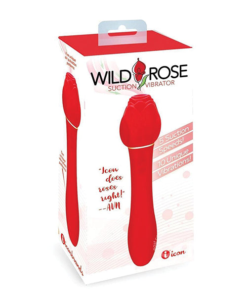 Wild Rose Wild Rose & Vibrator - Red
