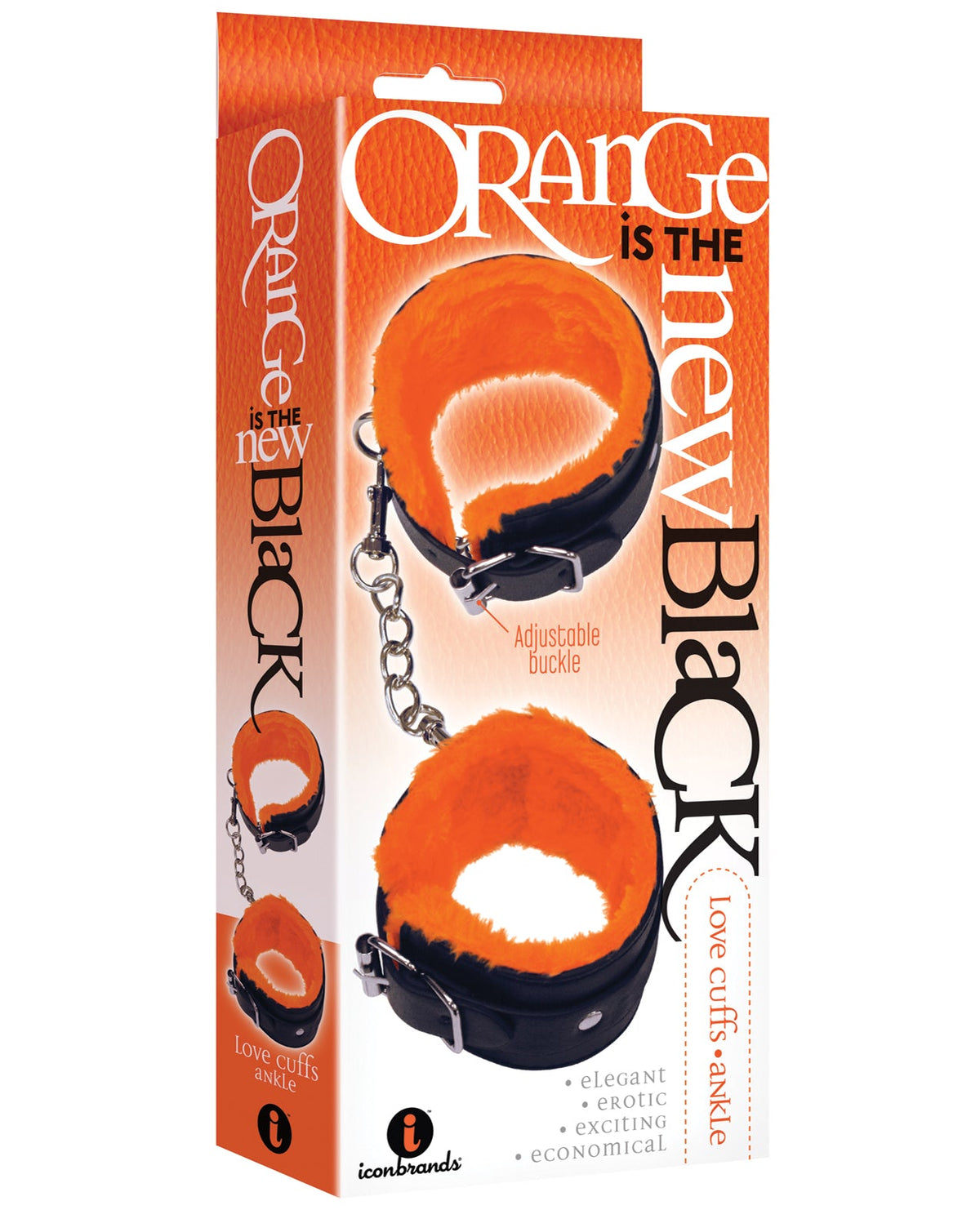 The 9s The 9's Orange is the New Black Ankle Love Cuffs