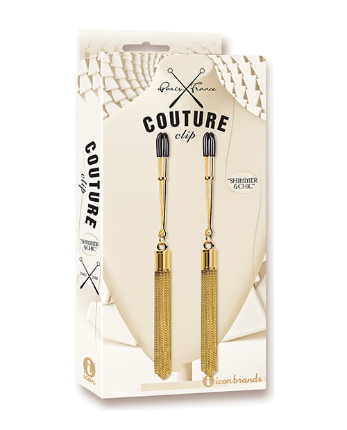 Couture Clips Couture Clips Luxury Nipple Clamps - Shimmer & Chic