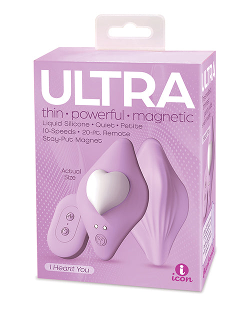 Panty Petite Panty Petite Heart Panty Vibe - Lavender
