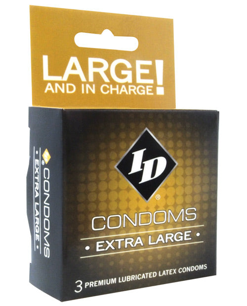 ID ID Extra Large Condoms - Box of 3