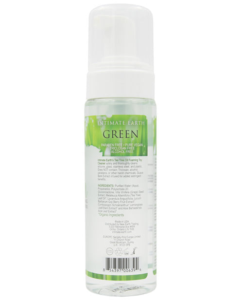 Intimate Earth Intimate Earth Foaming Toy Cleaner - 200 ml Green Tea Tree Oil