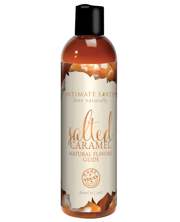 Intimate Earth Intimate Earth Natural Flavors Glide - 60 ml Salted Caramel