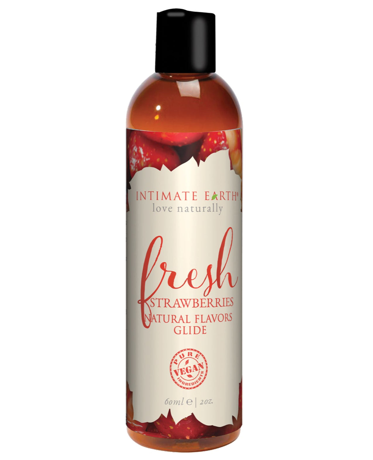 Intimate Earth Intimate Earth Natural Flavors Glide - 60 ml Fresh Strawberries