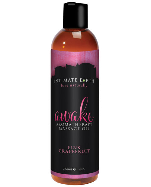 Intimate Earth Intimate Earth Awake Massage Oil - 120 ml Pink Grapefruit