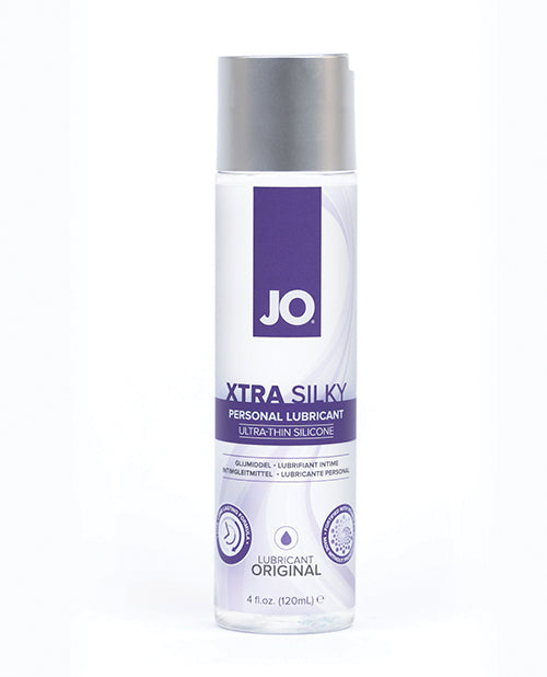 JO JO Xtra Silky Thin Silicone - Original Lubricant 4 oz