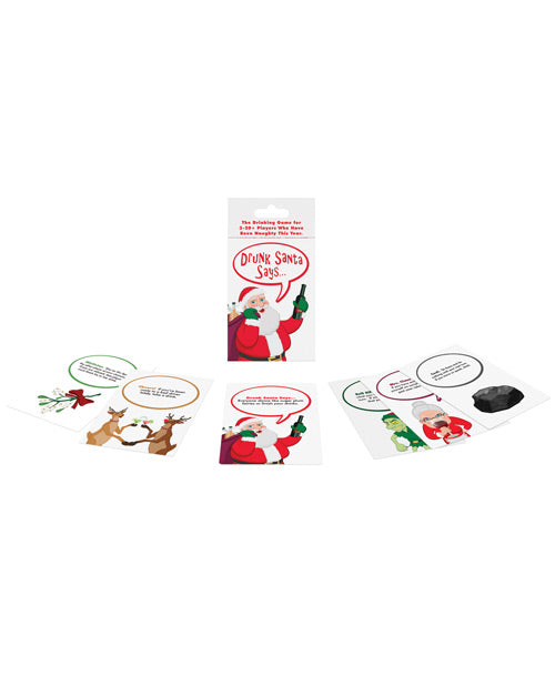 Kheper Drunk Santa Says Card Game