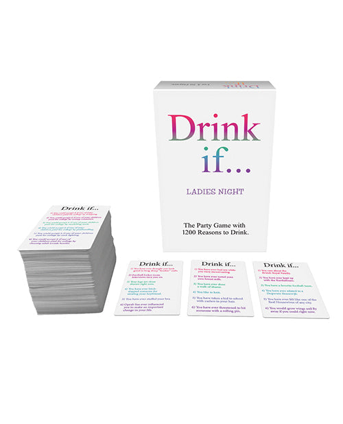 Kheper Drink If... Ladies Night Card Game