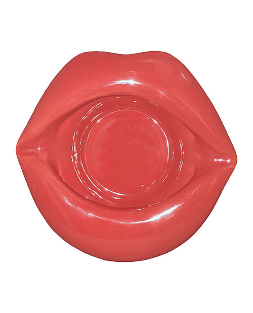 Kheper Lips Ashtray - Red