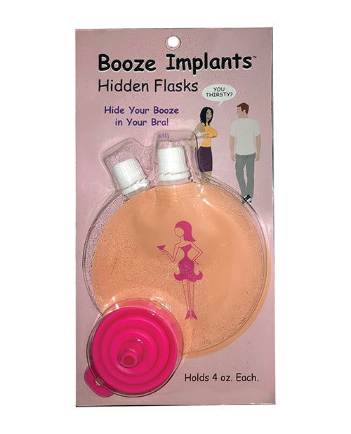 Kheper Booze Implants Hidden Flask - 4 oz Each