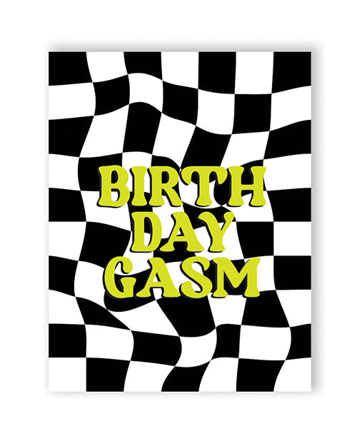 Kush Kards Birthday-Gasm Greeting Card