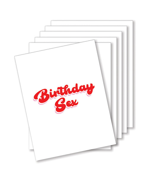 Kush Kards Birthday Sex Naughty Greeting Card - Pack of 6