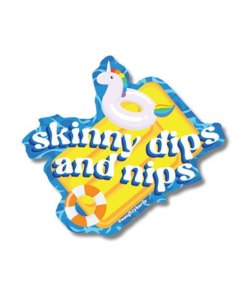 Kush Kards Dips And Nips Sticker - Pack of 3