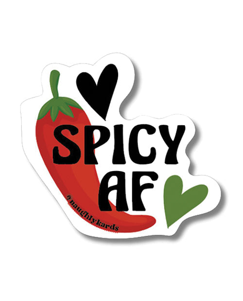 Kush Kards Spicy AF Sticker - Pack of 3