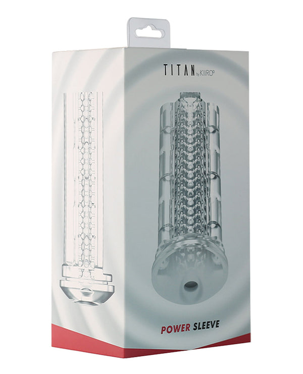 Kiiroo Kiiroo Power Sleeve for Titan - Clear
