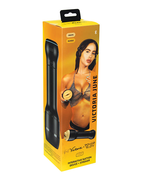 Kiiroo Kiiroo Feel Stars Collection PowerBlow Mouth Combo Set - Victoria June