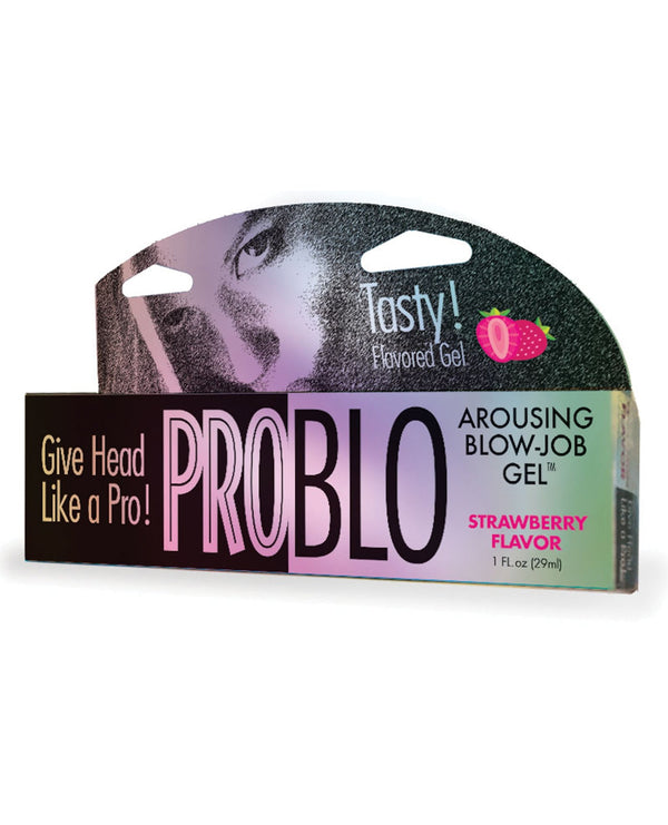 Pro Blo Pro Blo Oral Pleasure Gel - 1 oz Strawberry