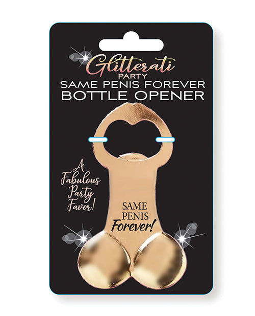 Candy Prints Glitterati Penis Bottle Opener