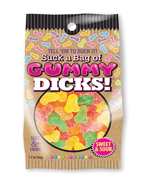 Candy Prints Suck A Bag Of Gummy Dicks - 2.2 oz