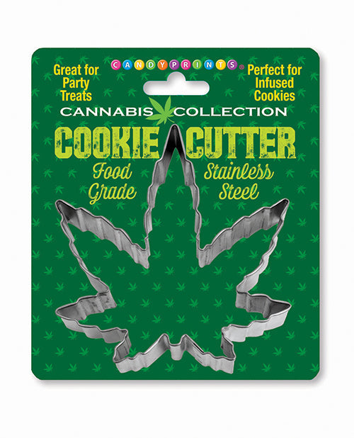 Candy Prints Cannabis Cookie Cutter