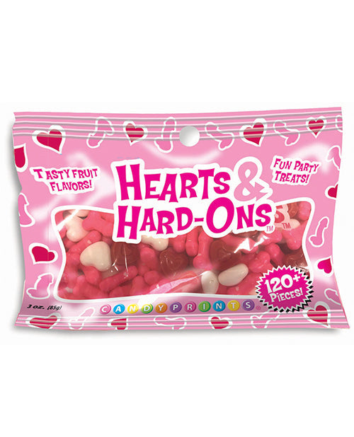 Candy Prints Hearts & Hard Ons Mini Candy - Bag of 120