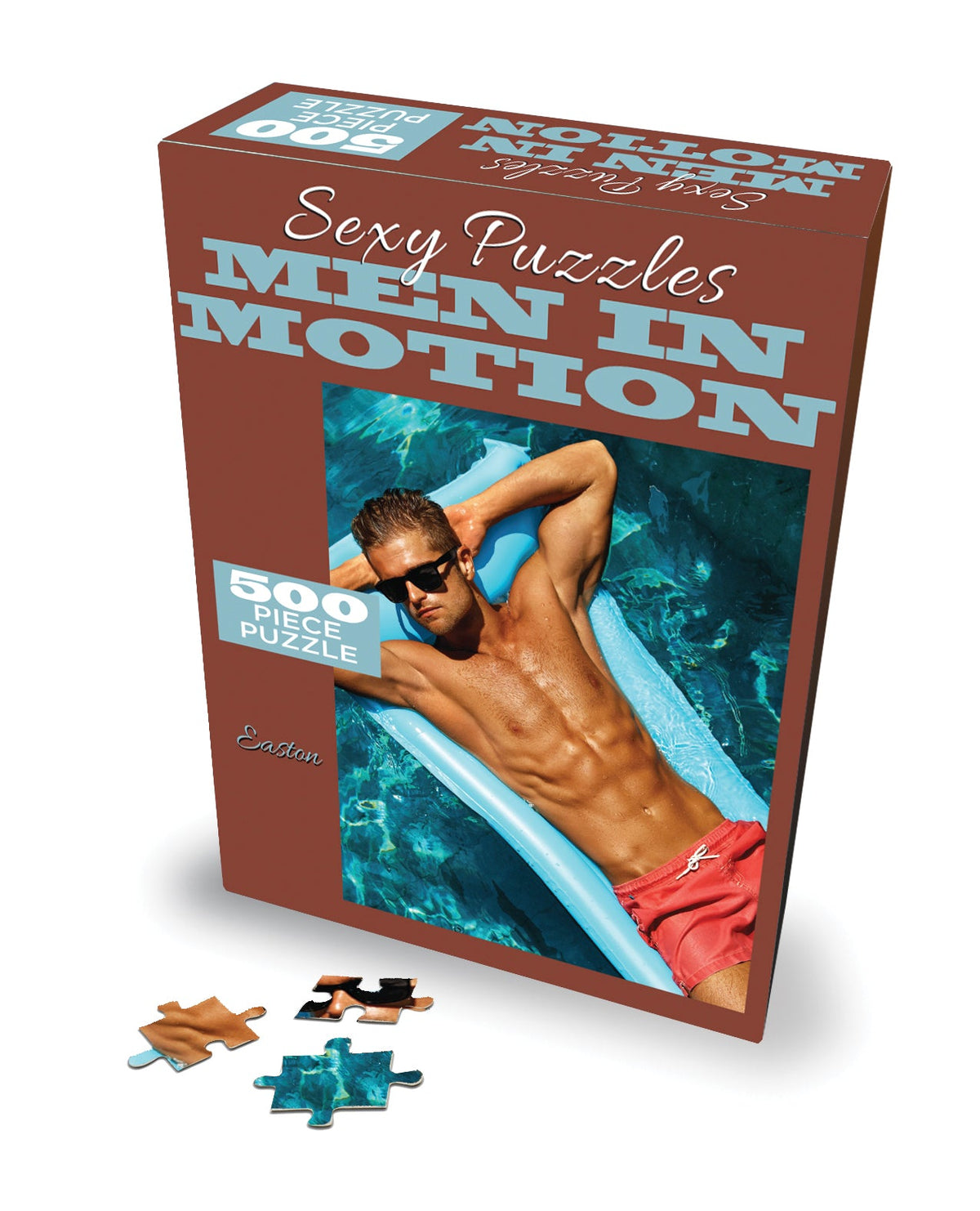Little Genie Sexy 500 pc Puzzles Men in Motion - Easton