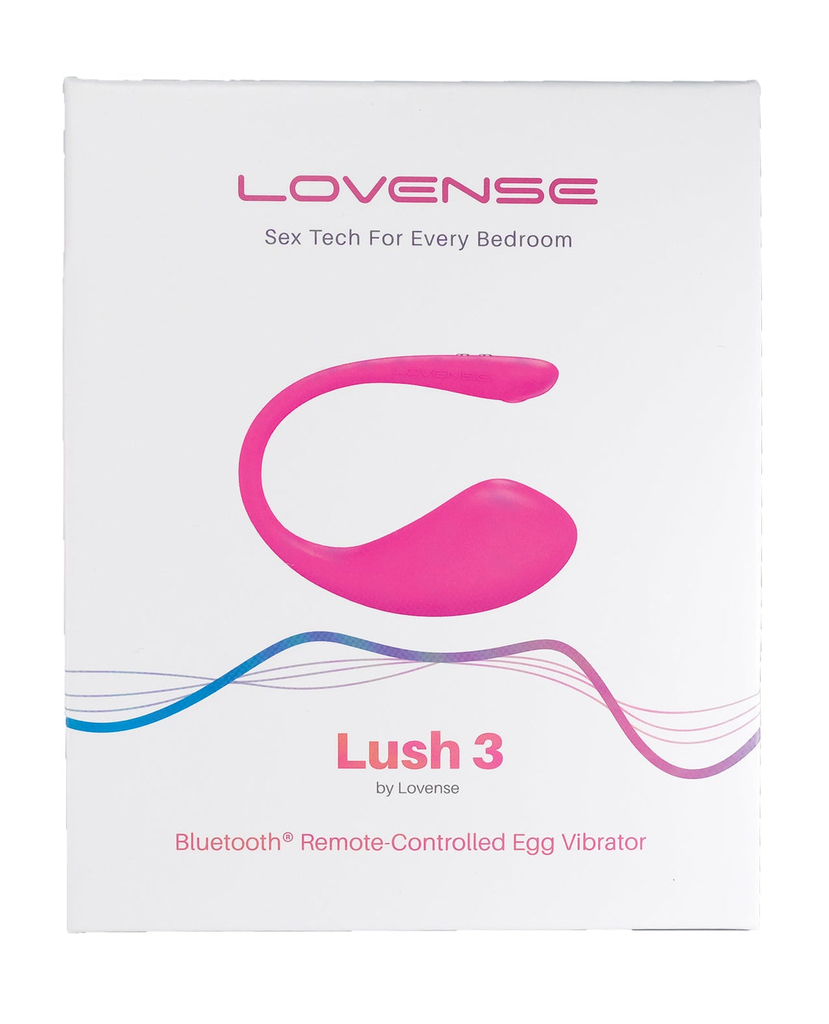 Lovense Lovense Lush 3.0 Sound Activated Camming Vibrator - Pink