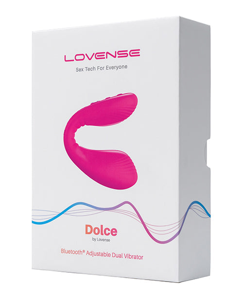 Lovense Lovense Dolce (Previously Quake) Adjustable Dual Stimulator - Pink