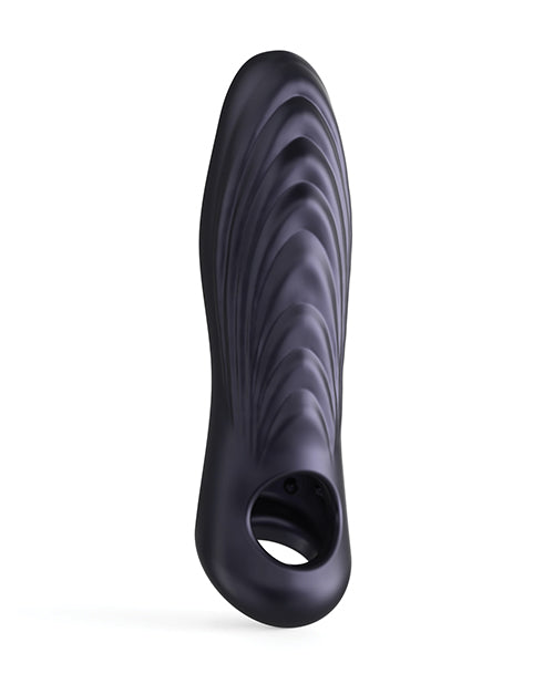 Lovely Planet/Dorcel Man Wand RYZER Max Penis Sleeve - Black Plum