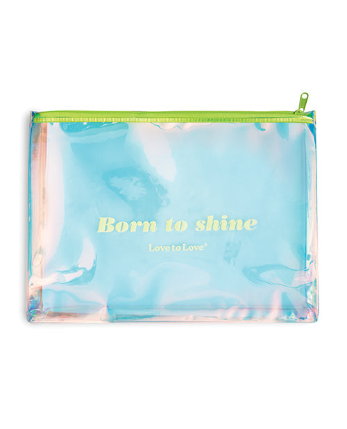 Love to Love Love to Love Born to Shine Pouch - Acid Yellow