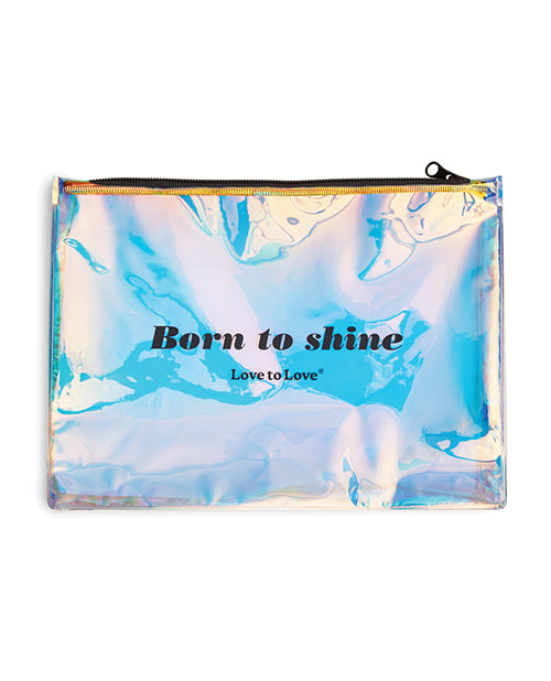 Love to Love Love to Love Born to Shine Pouch - Black Onyx